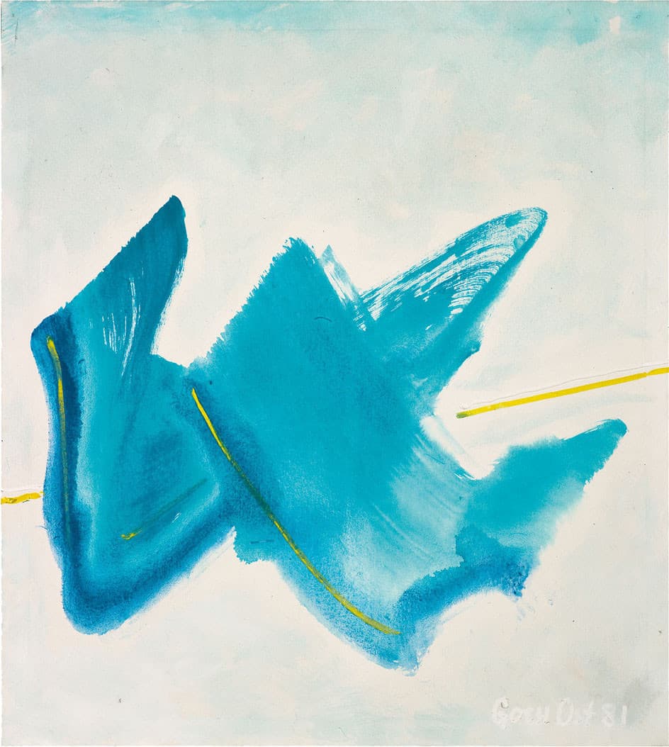 Kunstwerk »Amsterdam in blue« von Teguh Ostenrik