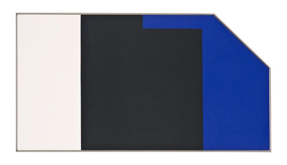 Kunstwerk »Blau-Figuration« von Klaus J. Schoen (Vorschau)